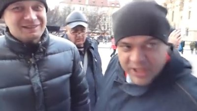 Росіяни напали на проукраїнську акцію у Празі