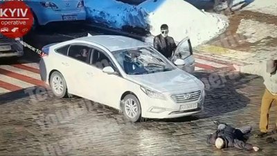 У Києві водій вбив пішохода (ВІДЕО)