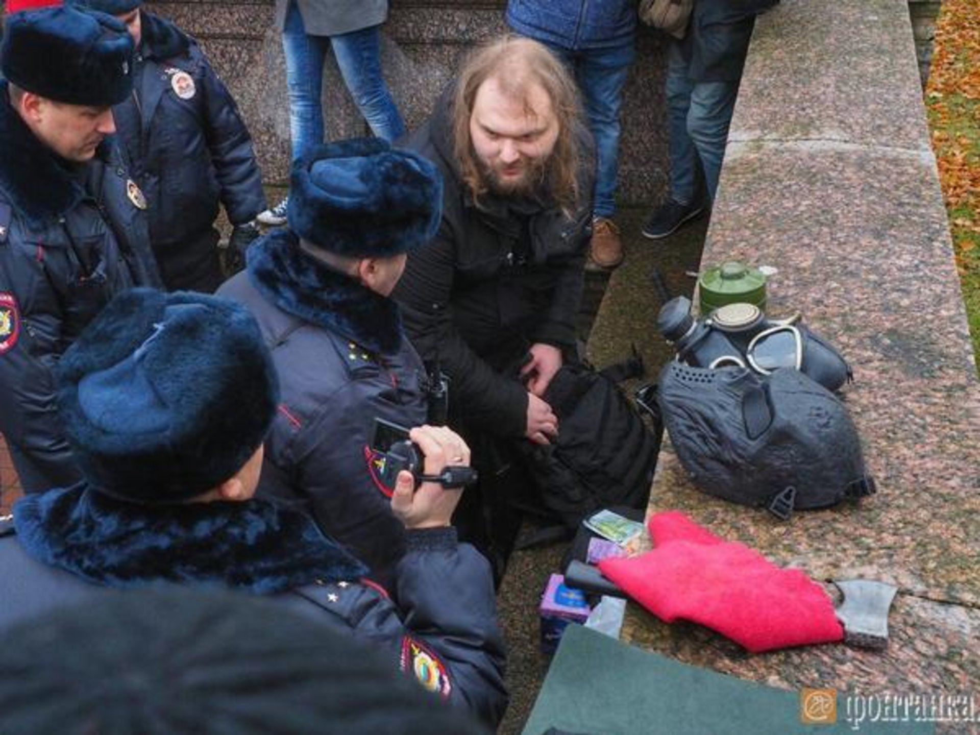 Затриманий у Санкт-Петербурзі