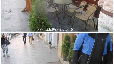 У Львові демонтували два самовільно встановлені літні майданчики