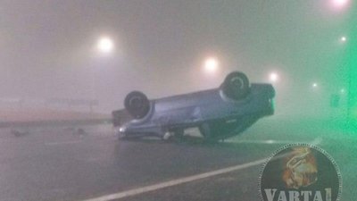 21-річний водій без прав перекинув Chevrolet Aveo на об’їзній Львова (ВІДЕО)