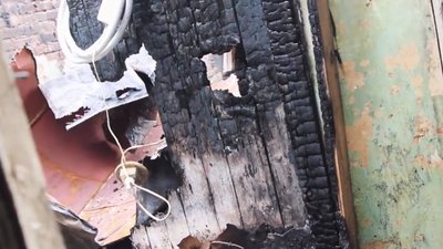 У Дрогобичі через порушення норм споживання електрики, горів житловий будинок (ВІДЕО)