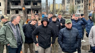 Львівський волонтер Петро Шот зустрівся з колишнім держсекретарем США Майком Помпео