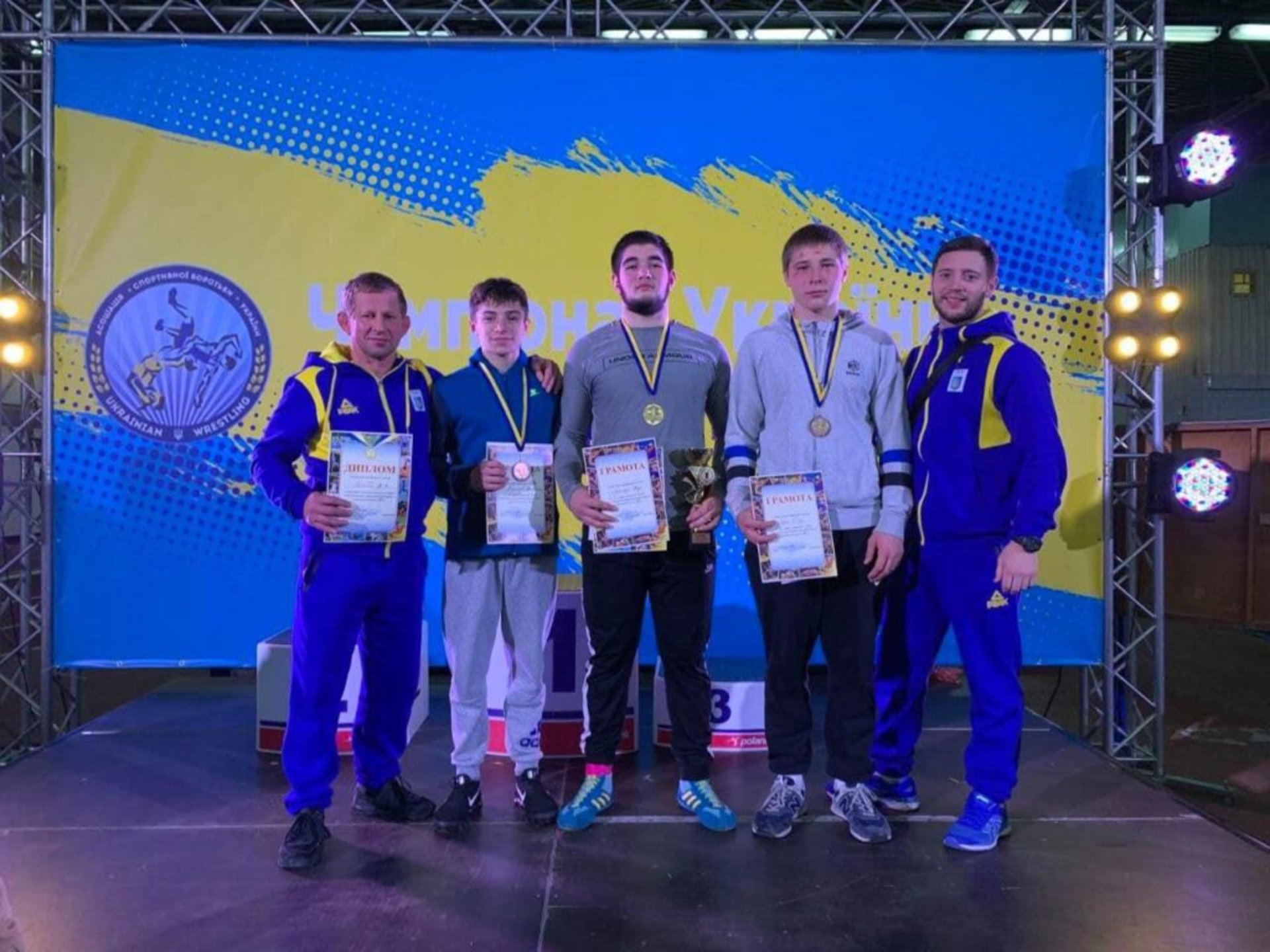 Збірна Львівщини - серед призерів юнацького чемпіонату України з вільної боротьби