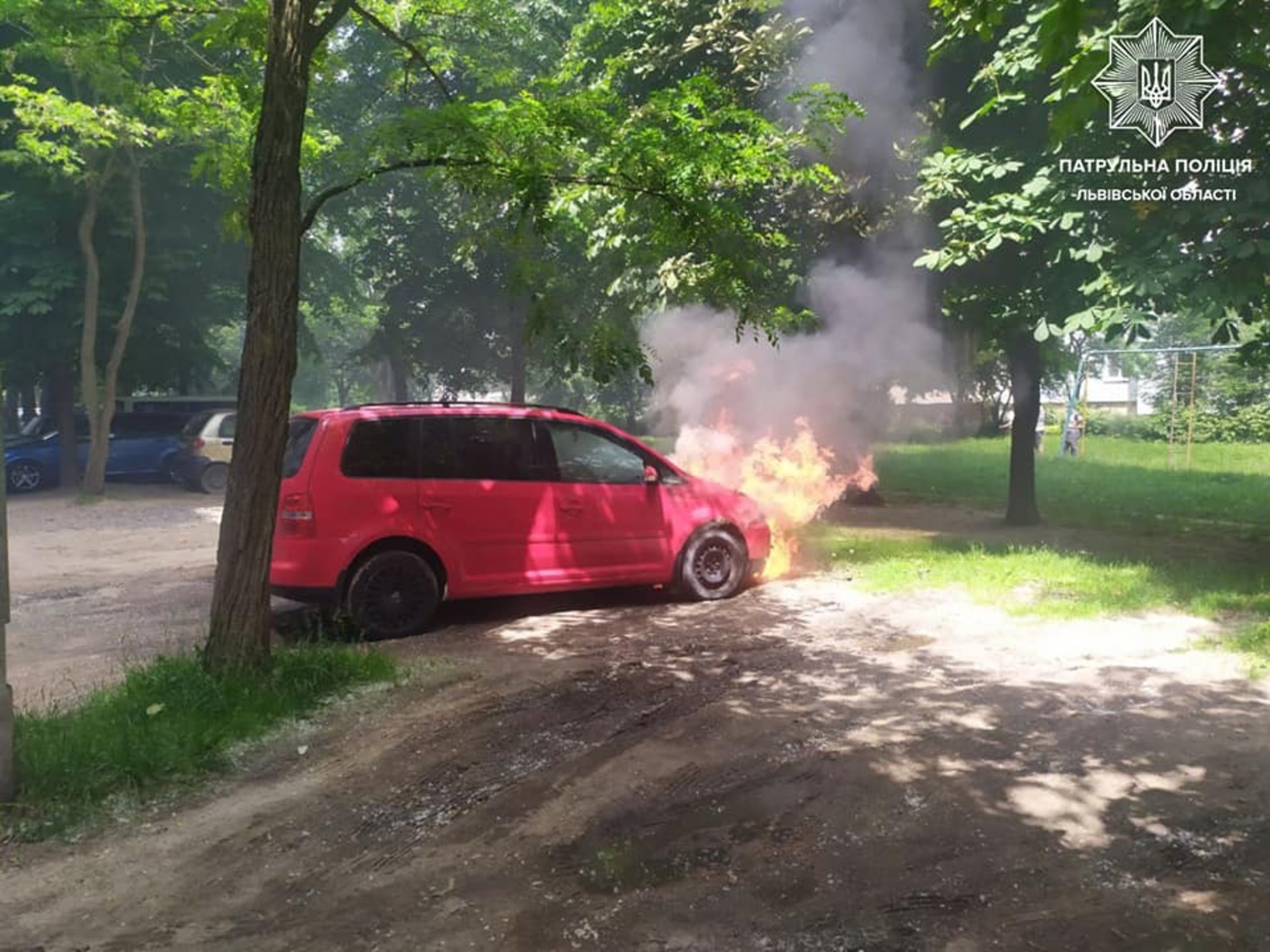 У Львові горіли автомобілі