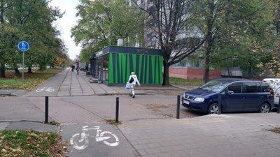 У Львові у одному з спальних районів побачили неіснуючий пішохідний перехід (ФОТО)