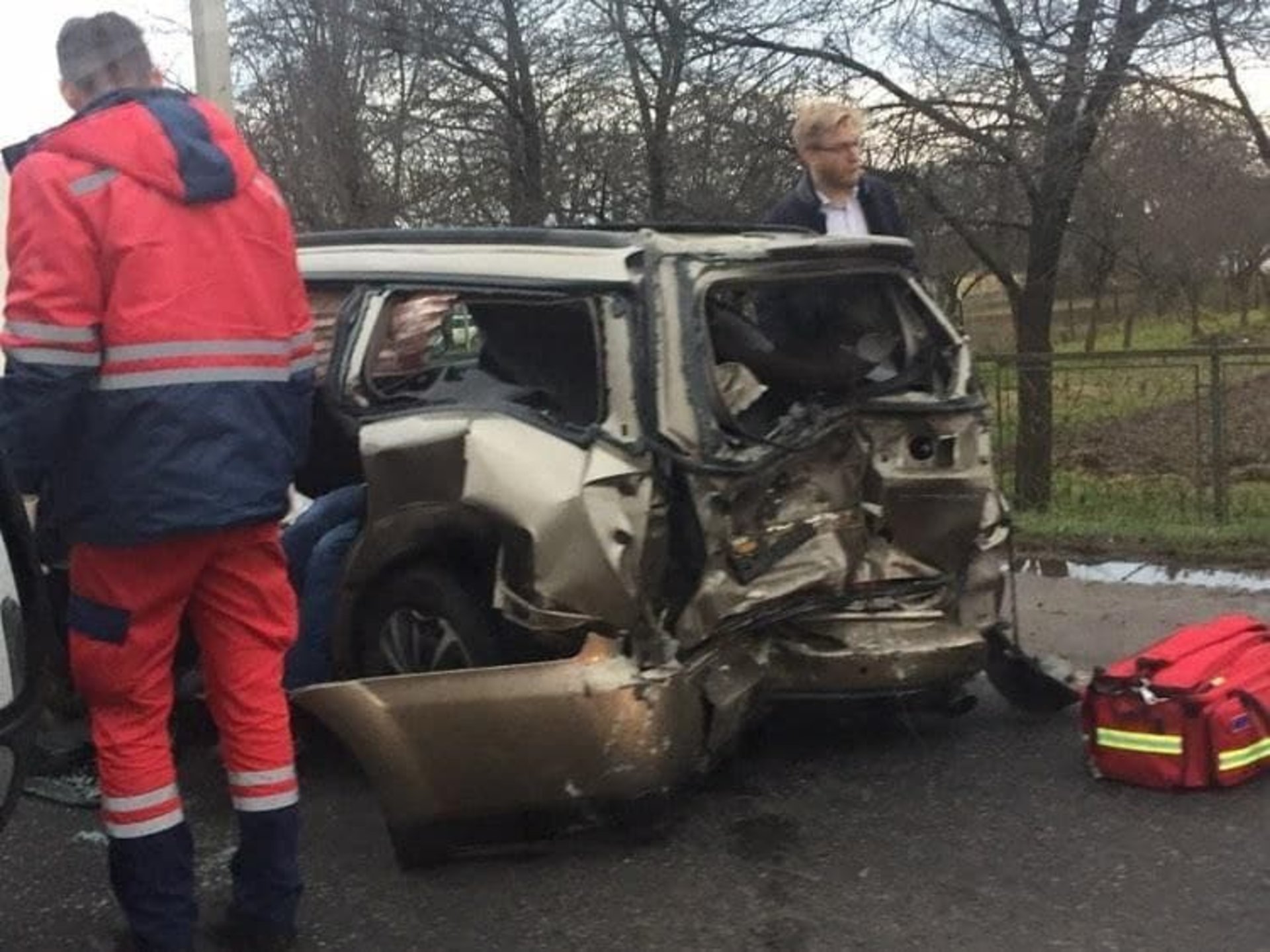 У Городку сталася потрійна ДТП з потерпілими, фото Варта-1