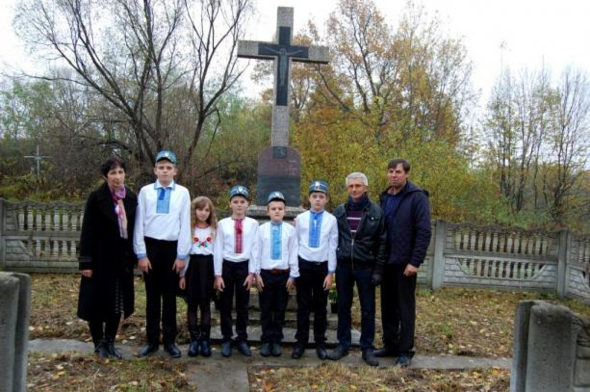 На Дрогобиччині відкрили меморіальну дошку воїнам УГА. Фото прес-служба ЛОДА.