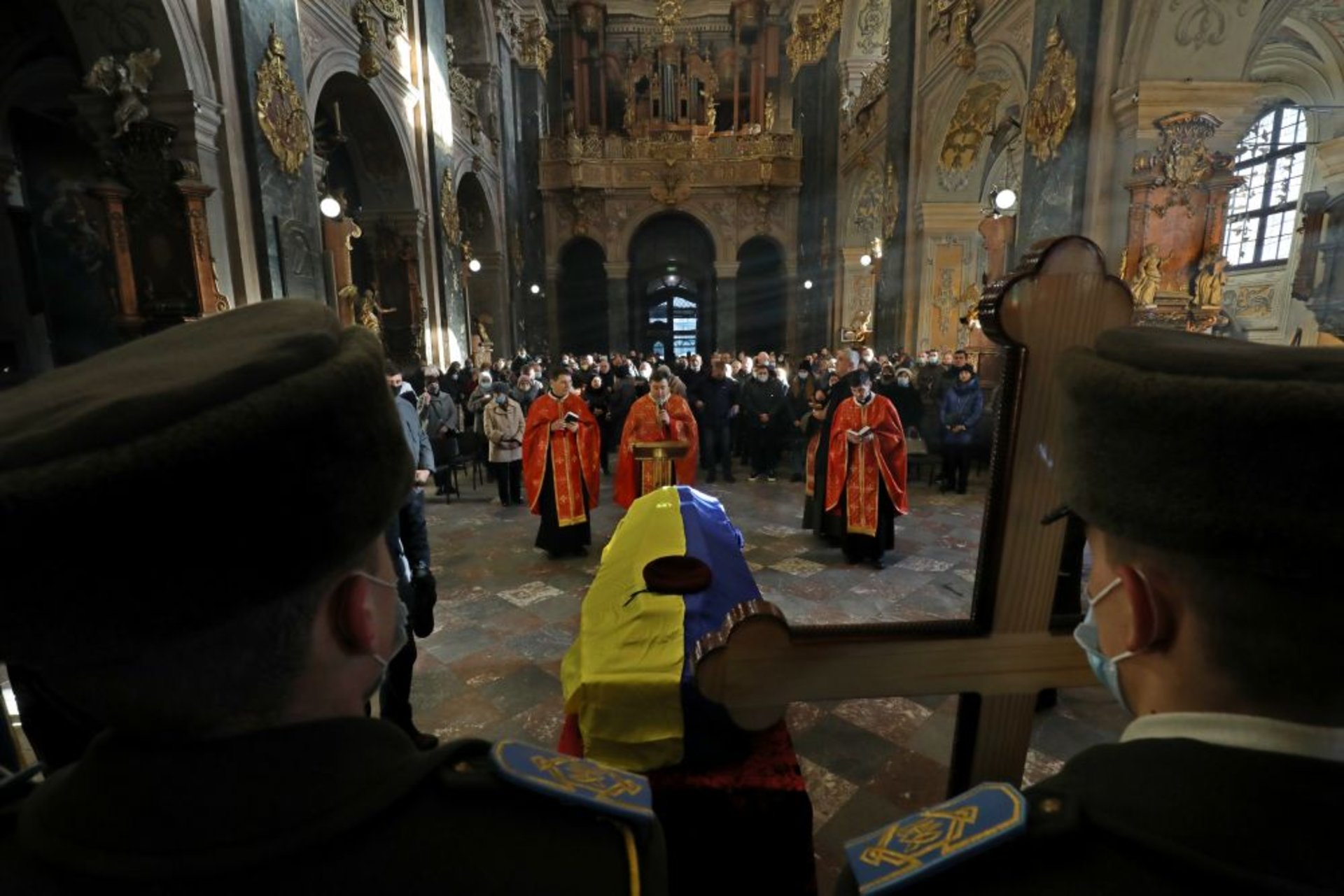 У Львові перепоховали останки кіборга Олександра Бондара, фото ЛМР