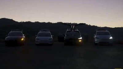 Tesla створила світлове шоу під український "Щедрик" (ВІДЕО)
