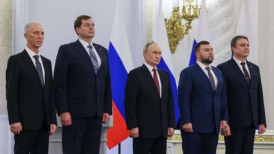 Путін проголосив "анексію" ще частини України