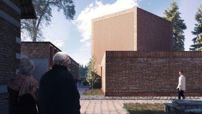 Біля входу на Янівський цвинтар збудують церемоніальну споруду для прощання з померлими