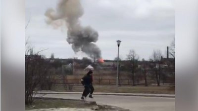 На Охтирку ворог скинув заборонені бомби (ВІДЕО)