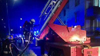 У Дрогобичі горіла квартира (ФОТО)