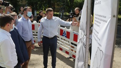 Міністр інфраструктури Владислав Криклій проінспектував ремонт дороги Мостиська – Краковець (ФОТОРЕПОРТАЖ)
