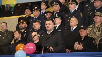 Першокурсники Львівського державного університету безпеки життєдіяльності присягнули на вірність українському народу