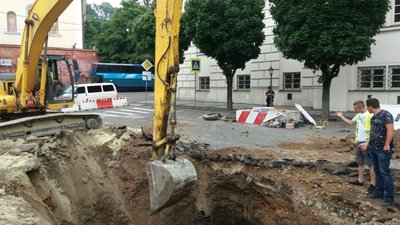 У Львові вулицю Кривоноса тимчасово зробили двосторонньою