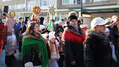 На Львівщині вулицями міста пройшла вертепна хода
