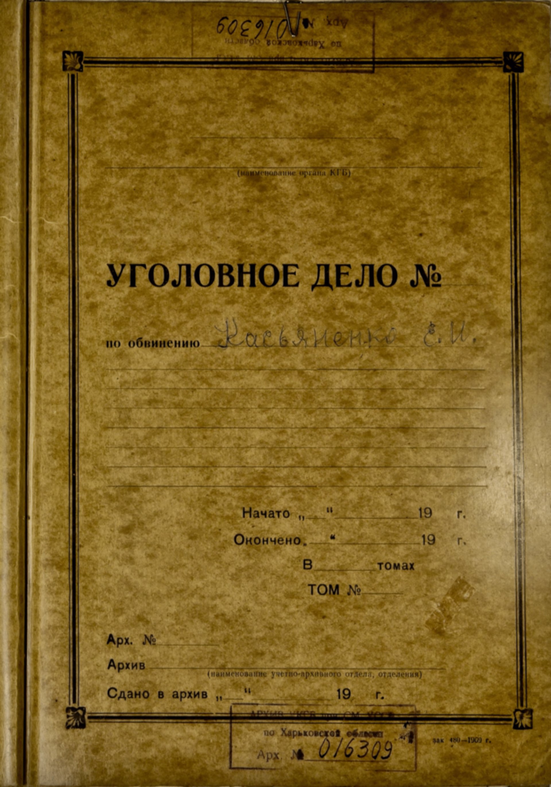 У мережі виклали документи зі справи журналіста Євгена Касяненка