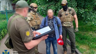СБУ затримала у Черкасах російського агента під час коригування ним ворожого удару по місту