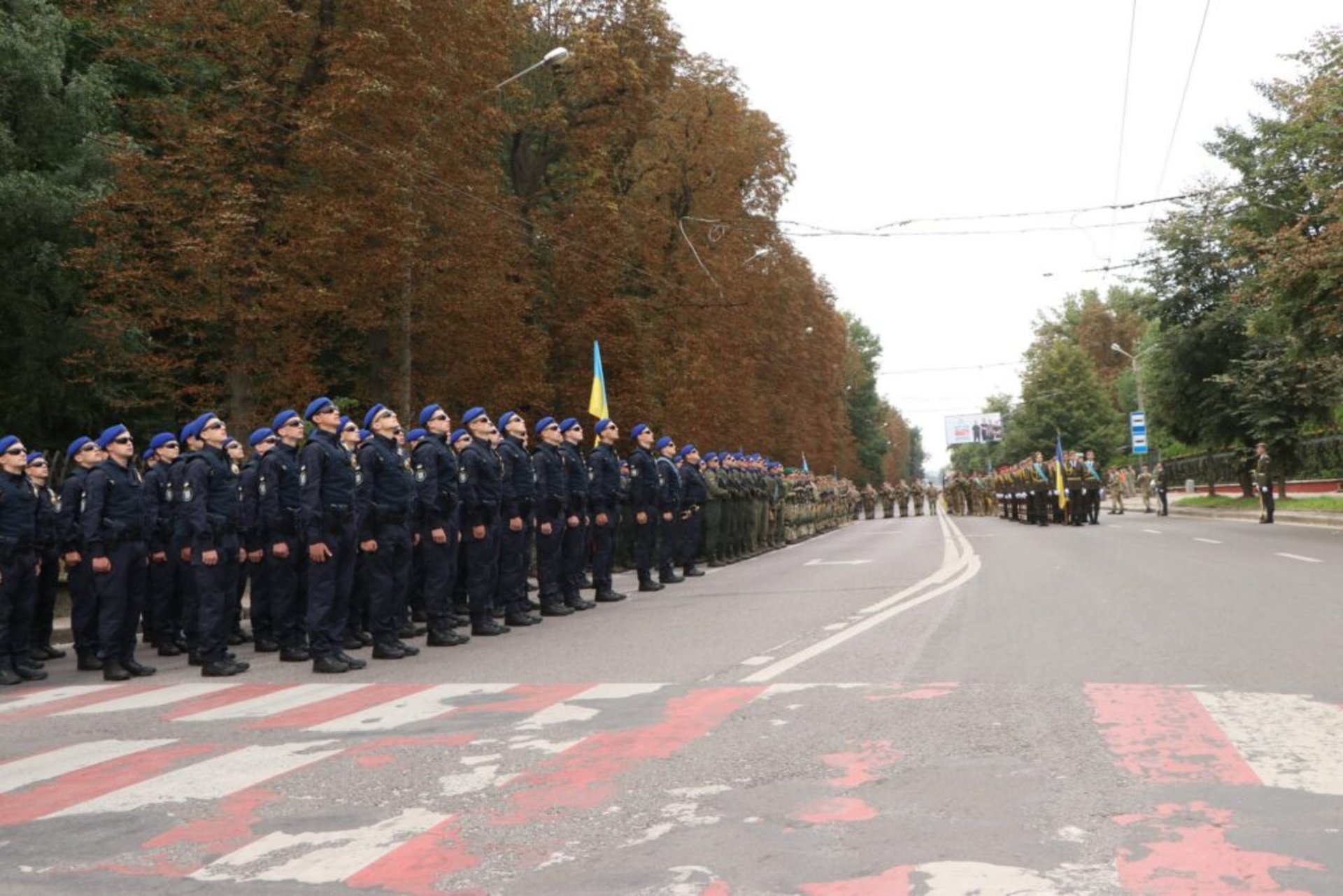 У Львові провели генеральну репетицію урочистого проходження Захисників, фото Павла Ткачука