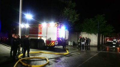У Золочеві горіло виробництво (ФОТО)