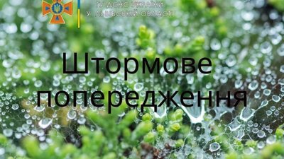 На Львівщині очікують грози