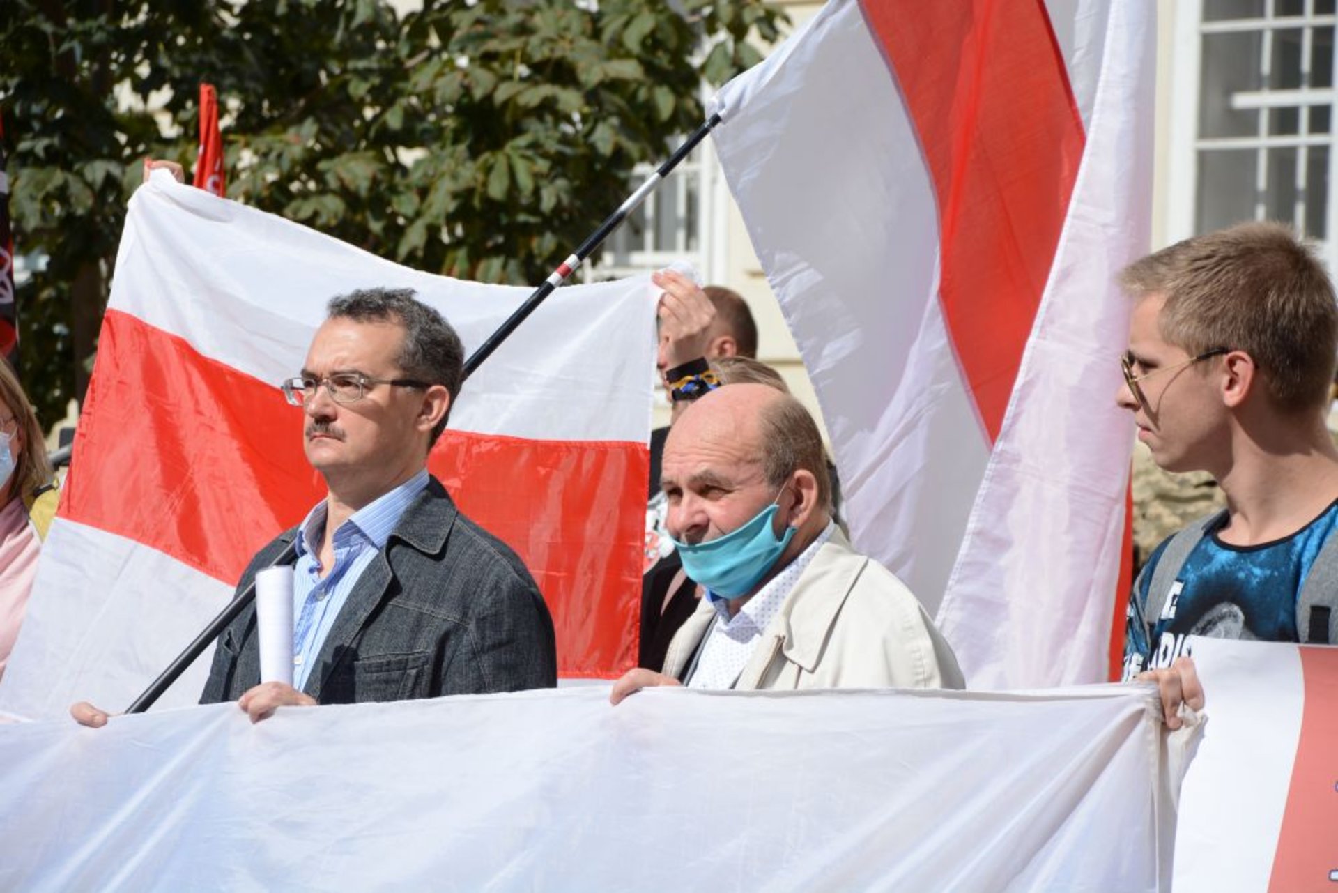 У Львові відкрили виставку «Рік спротиву: як по(в)стає Білорусь», фото ЛМР