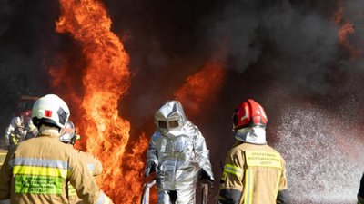 У Дрогобицькому районі відбулися навчання пожежних команд
