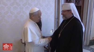 Папа Римський Лев XIV прийняв на аудієнції Главу УГКЦ Святослава