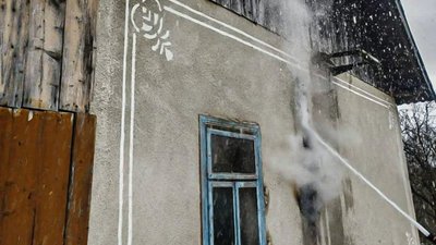 У Старому Самборі горів житловий будинок (ФОТО)
