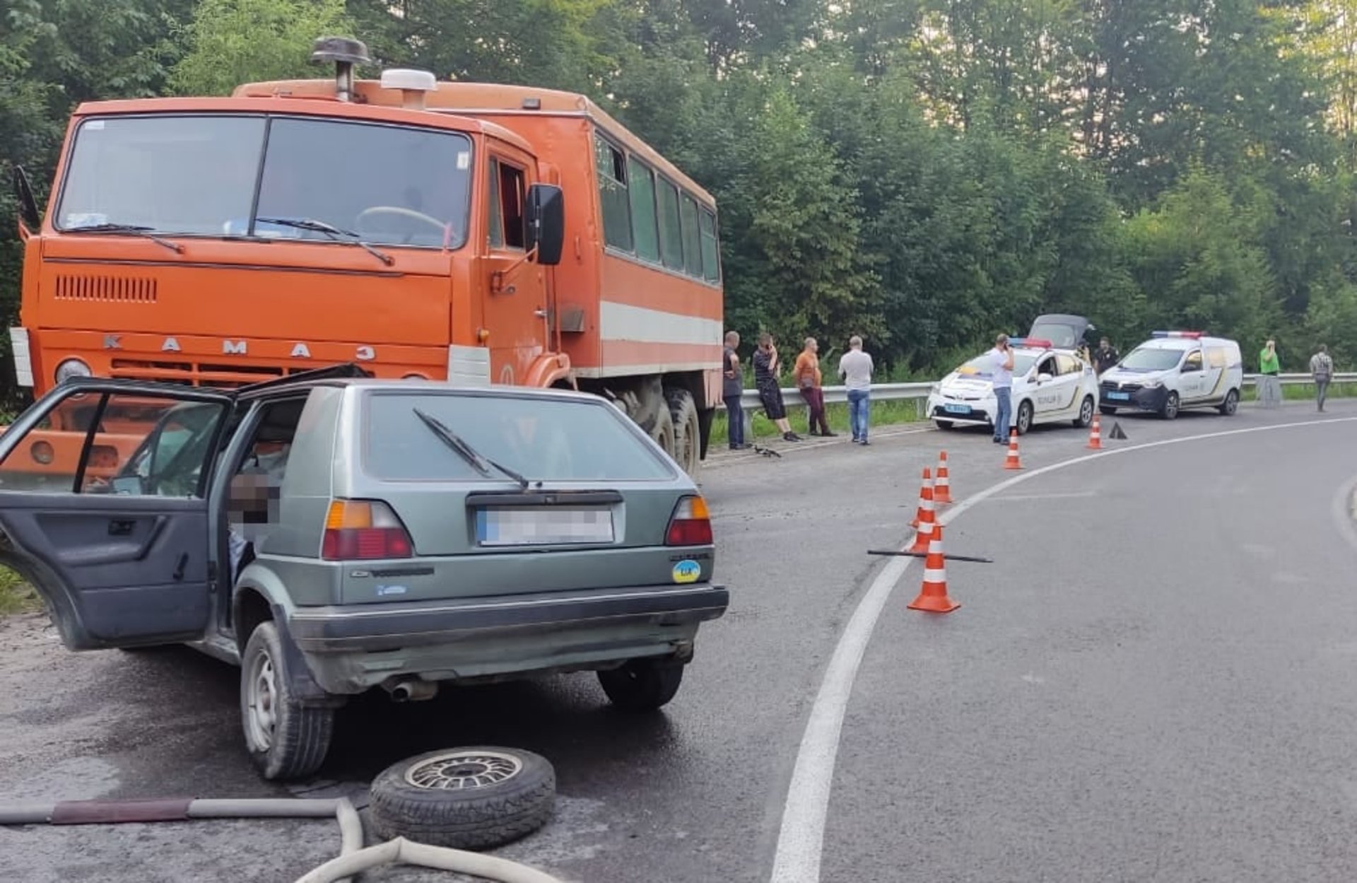 Аварія на Львівщині