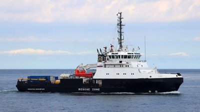 "На дні Чорного моря": російський буксир "Василій Бех" затонув після точного удару ЗСУ