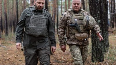 Умєров провів зустріч із командувачем ОСУВ «Північ» генерал-лейтенантом Сергієм Наєвим
