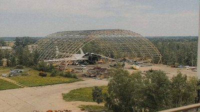 У мережі показали, як зараз виглядає зруйнований літак "Мрія" (ФОТО)