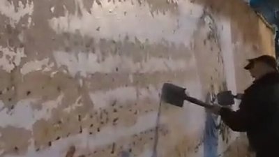 У Львові невідомі знищили мурал із зображенням Каті Гандзюк