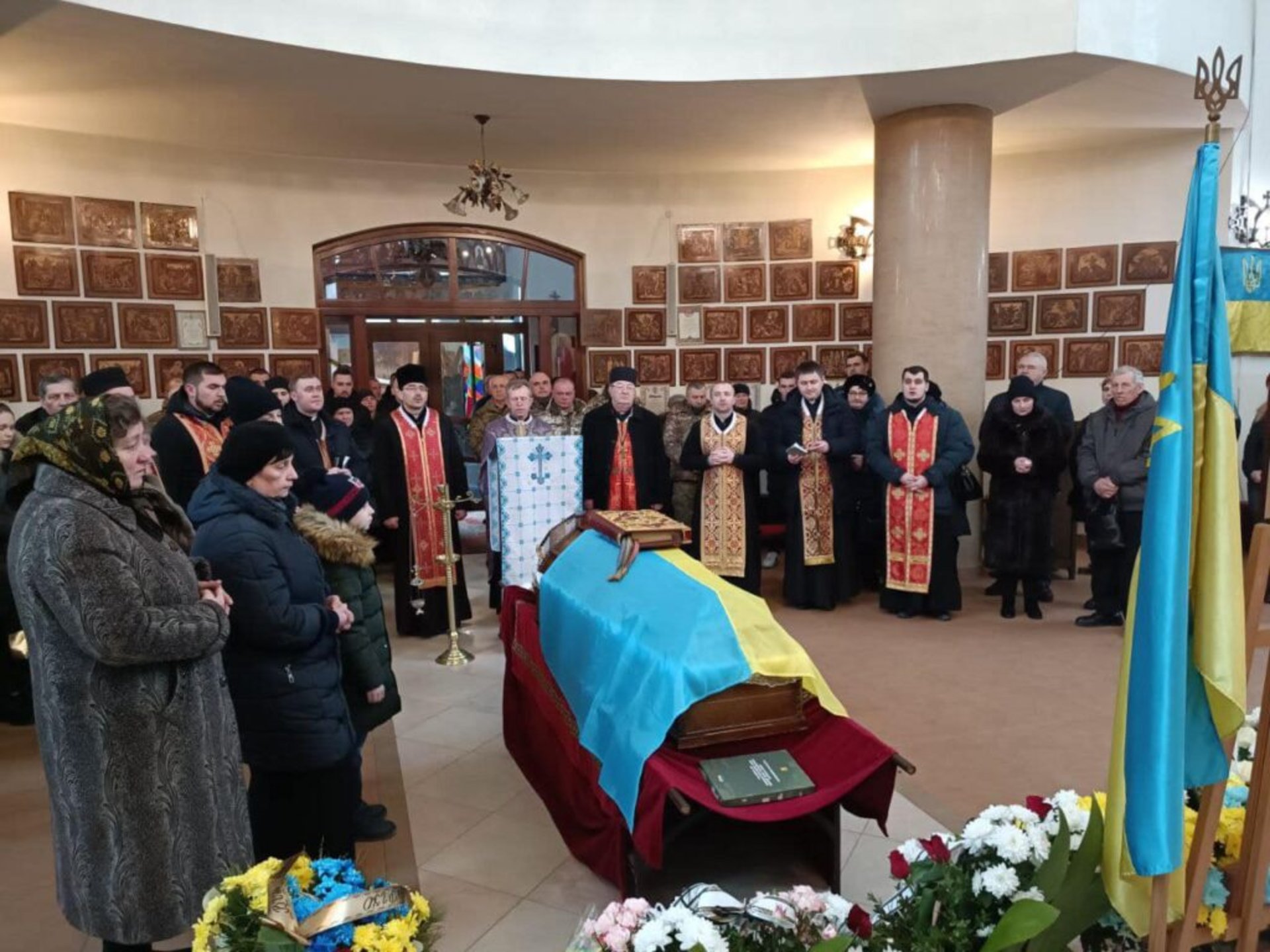 Стрий провів в останню путь двох захисників України