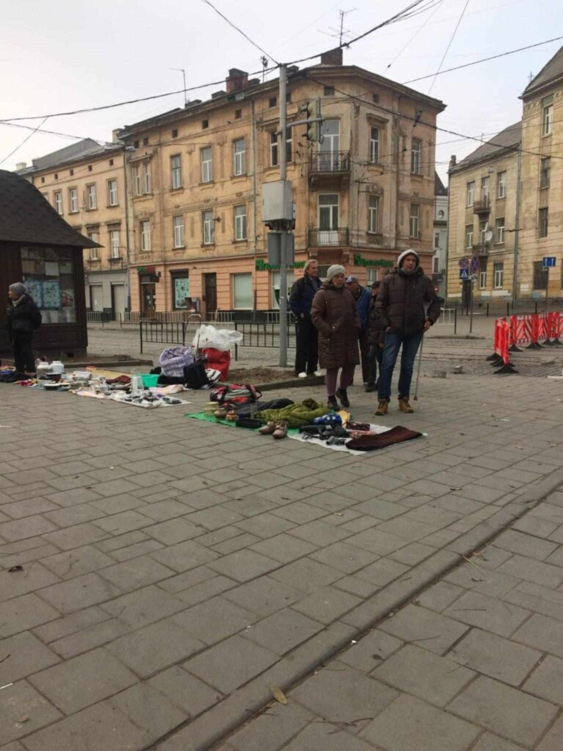 У Львові процвітає вулична торгівля, фото ЄС ЛРР