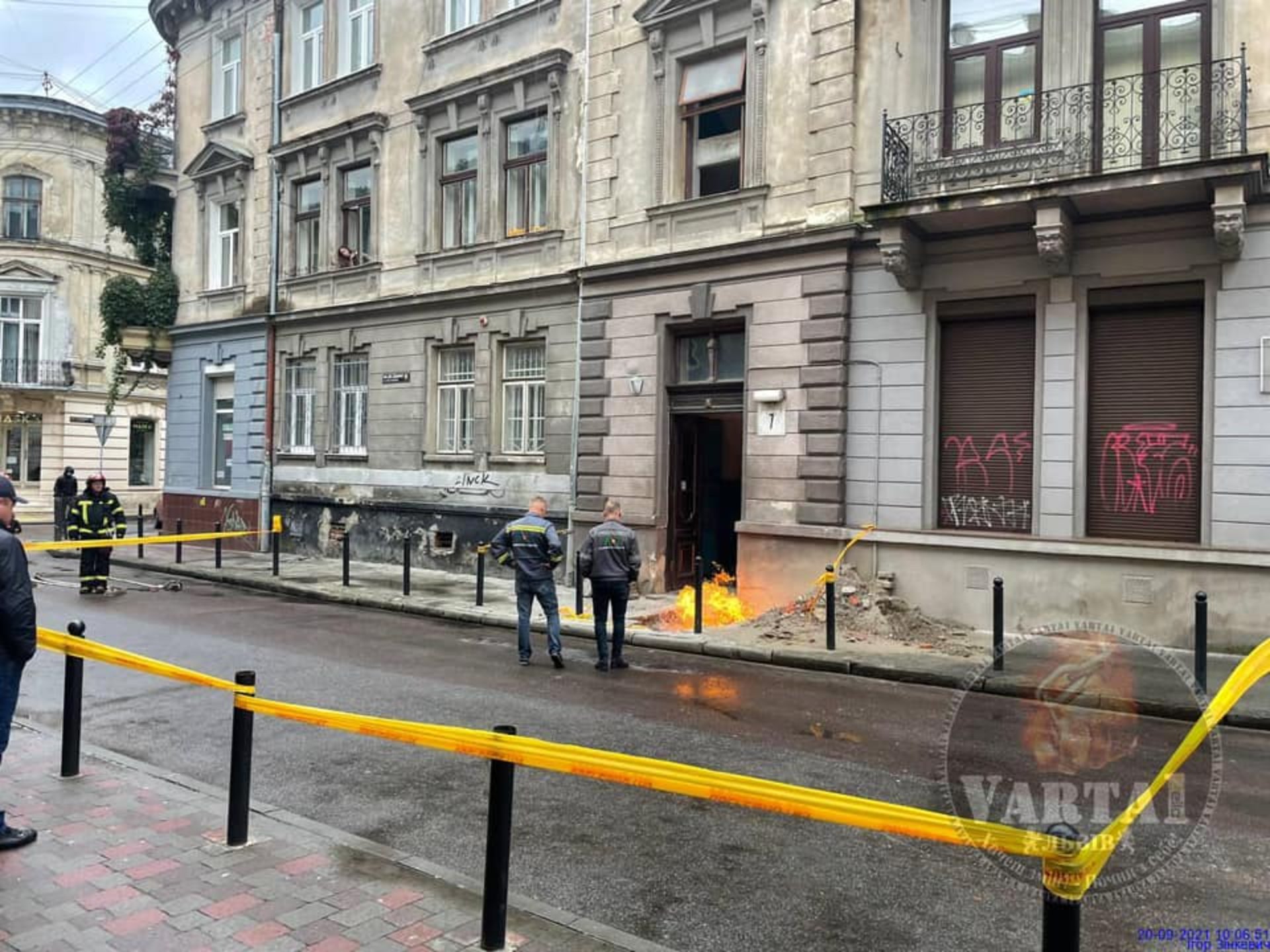 Витік газу у Львові