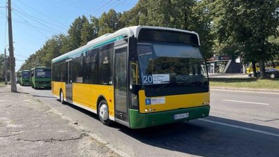 У Львові знищили сидіння у автобусі