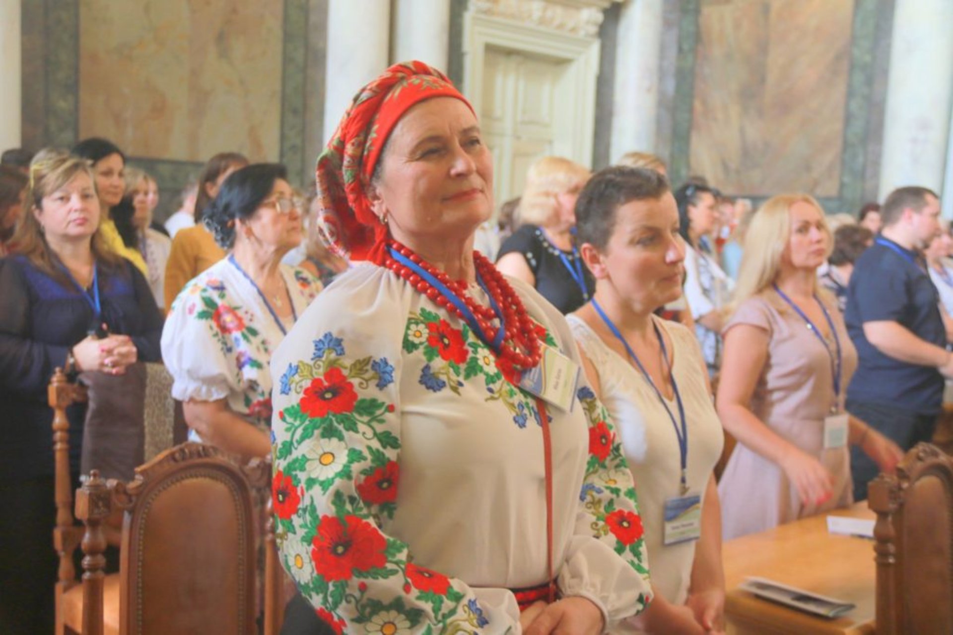 Урочисте відкриття Першого світового форуму українознавчих суботніх та недільних шкіл під патронатом Марини Порошенко