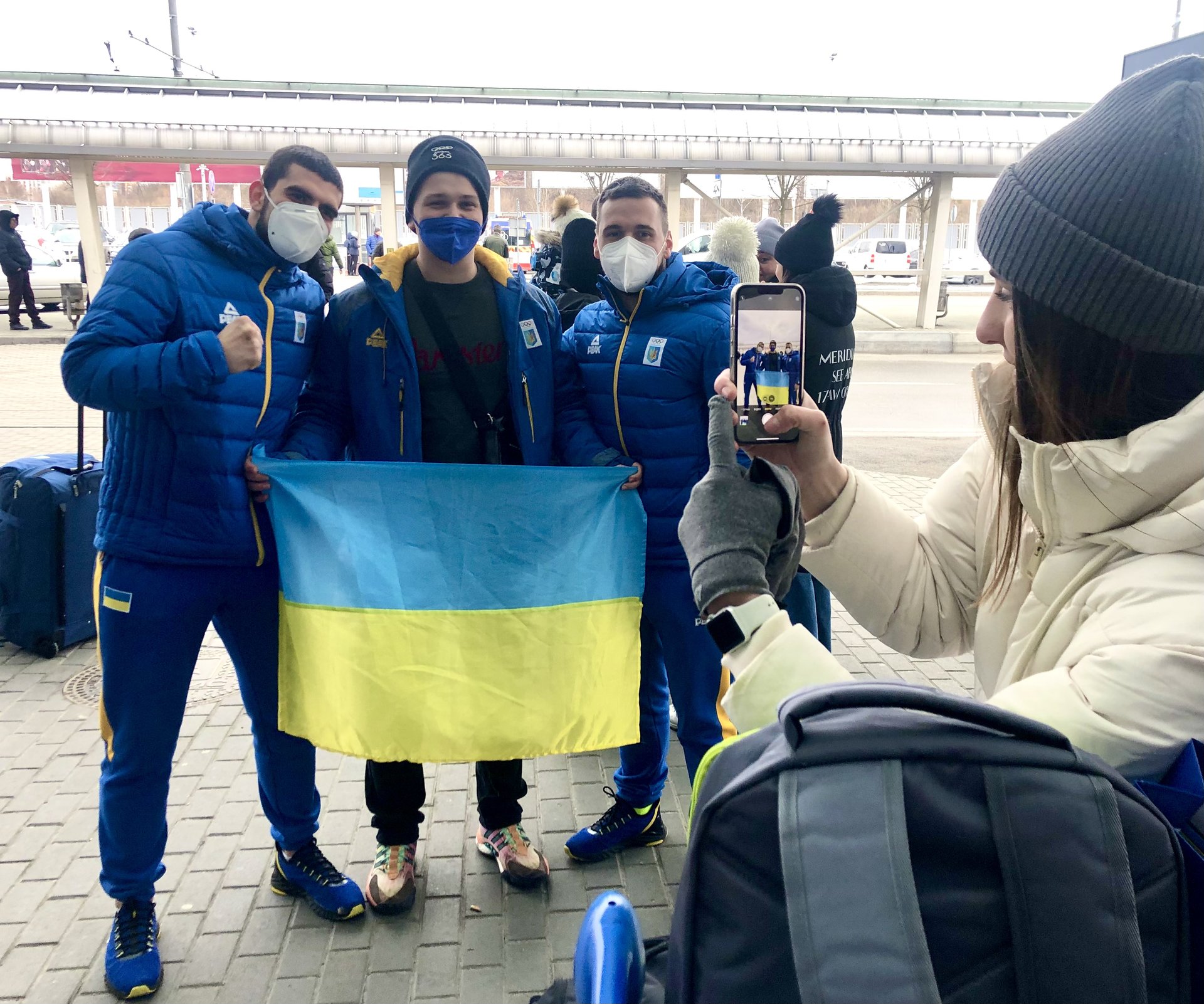 У Львові тепло зустріли національну збірну команду України з санного спорту, фото Оксани Вацеби