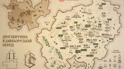 На Львівщині презентували унікальну мапу