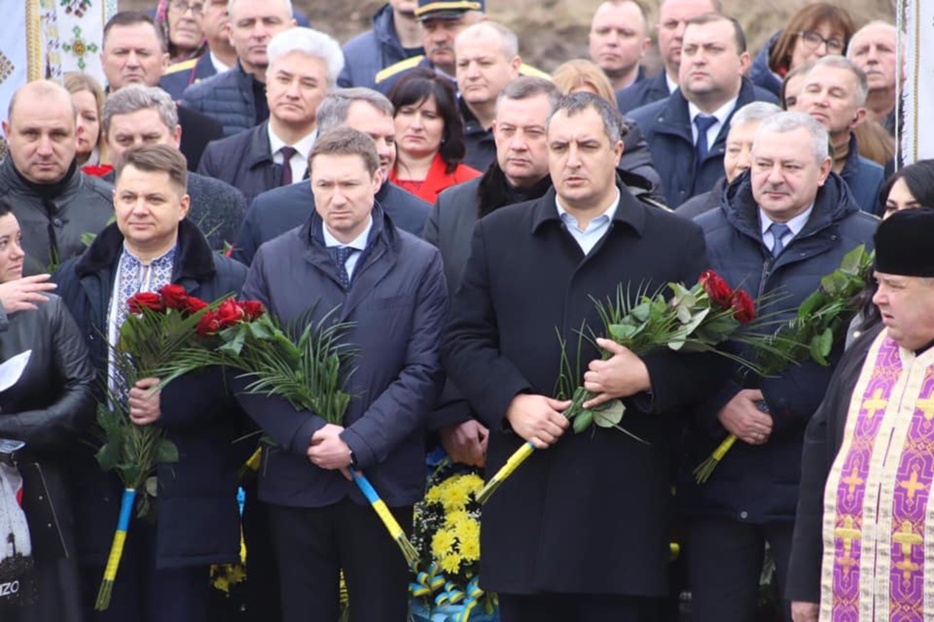 На Львівщині відкрили Меморіал «Героям Вовчухівської офензиви». Фото: Олександр Ганущин.