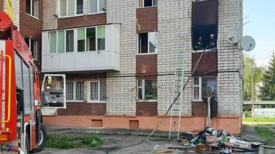 У Львові вогнеборці ліквідували пожежу в багатоповерхівці (ФОТО)