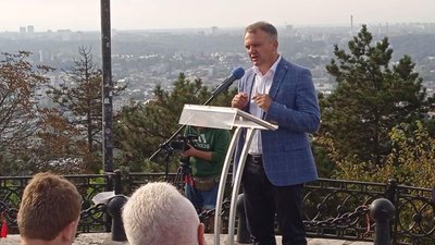Синютка презентував програму кандидата на голову Львівської ОТГ