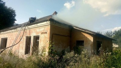 На Львівщині горів дитсадок (ФОТО)
