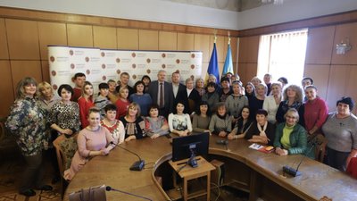 На Львівщину приїхали освітяни з Луганщини