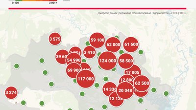 У Чорнобильській зоні зафіксували аномально великі стрибки радіаційного забруднення