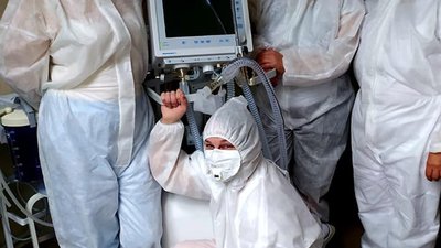 У лікарні Львова почала самостійно дихати пацієнтка, яка 33 доби перебувала на апараті ШВЛ